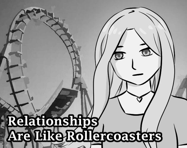 Relationships Are Like Rollercoasters visual novel cover icon